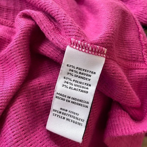 Wildfox Haley Brushed Magenta Purple Barbie Pink Y2K M V-Neck EUC Shirt Top - Picture 13 of 17